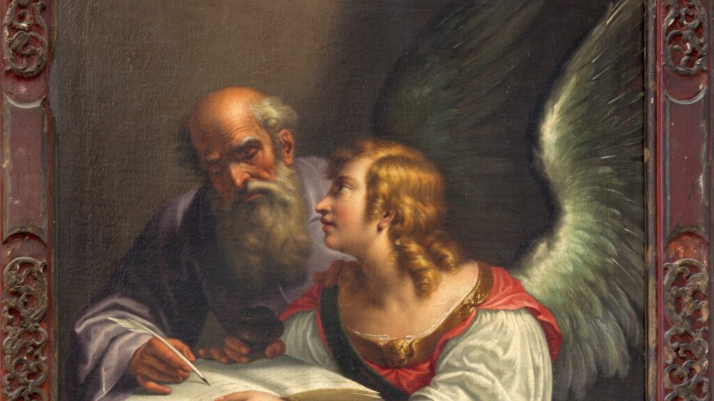 La peinture d'un ange