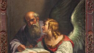 La peinture d'un ange