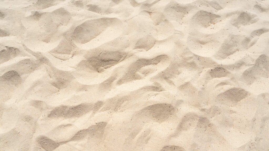 Du sable